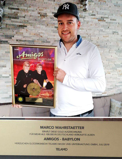 Marco Wahrstaetter Goldstatus Album