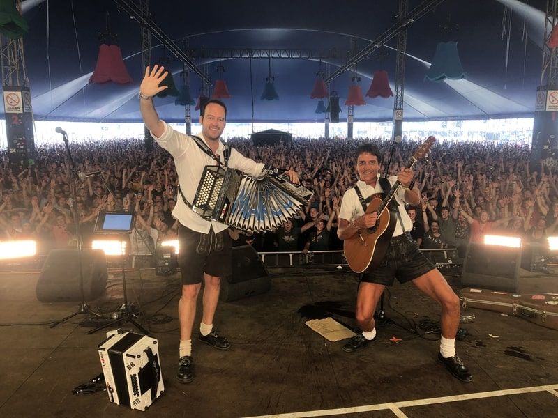 Auftritt in Holland von Marco Wahrstaetter und Koni